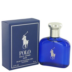 Polo Blue by Ralph Lauren Eau De Toilette Spray 2.5 oz (Men)