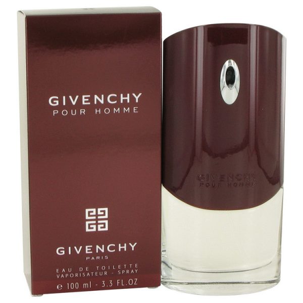 Givenchy (Purple Box) by Givenchy Eau De Toilette Spray 3.3 oz (Men)