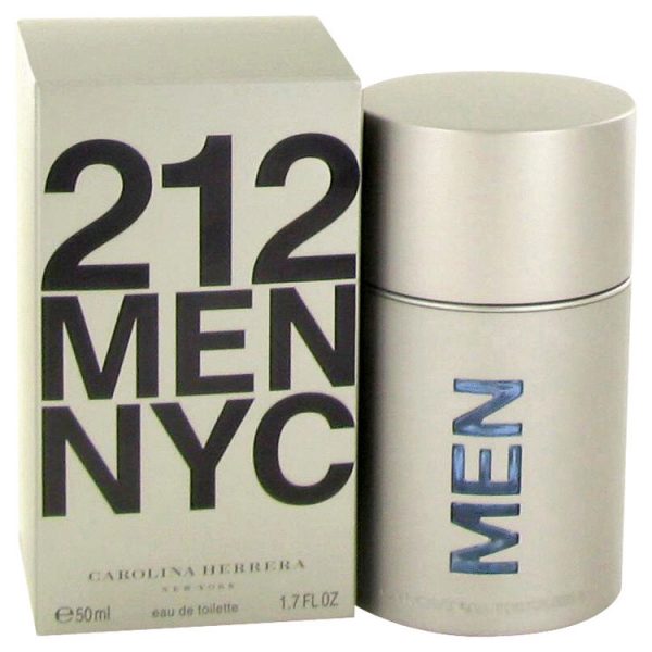 212 by Carolina Herrera Eau De Toilette Spray (New Packaging) 1.7 oz (Men)