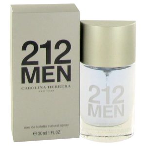 212 by Carolina Herrera Eau De Toilette Spray (New Packaging) 1 oz (Men)