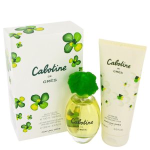 CABOTINE by Parfums Gres Gift Set -- 3.4 oz Eau De Toilette Spray + 6.7 oz Body Lotion (Women)