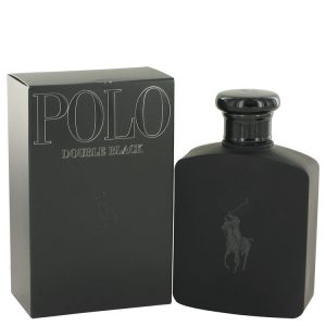 Polo Double Black by Ralph Lauren Eau De Toilette Spray 4.2 oz (Men)