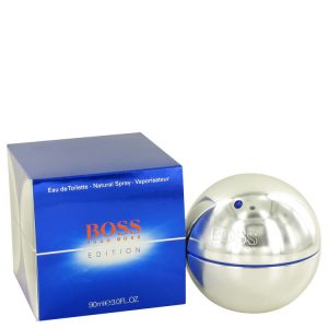 Boss In Motion Electric by Hugo Boss Eau De Toilette Spray 3 oz (Men)