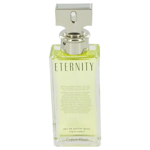 ETERNITY by Calvin Klein Eau De Parfum Spray (Tester) 3.4 oz (Women)