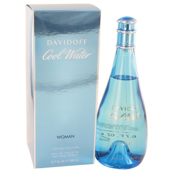 COOL WATER by Davidoff Eau De Toilette Spray 6.7 oz (Women)