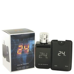 24 The Fragrance by ScentStory Eau De Toilette Spray + 0.8 oz Mini Pocket Spray 3.4 oz (Men)