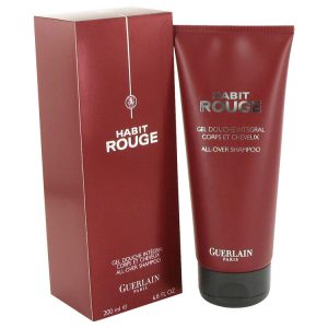 HABIT ROUGE by Guerlain Hair & Body Shower gel 6.8 oz (Men)
