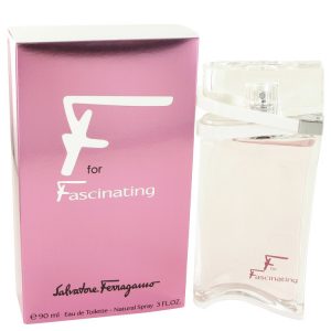 F for Fascinating by Salvatore Ferragamo Eau De Toilette Spray 3 oz (Women)