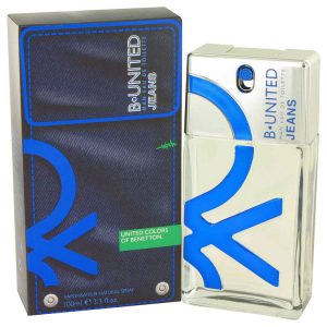 B United Jeans by Benetton Eau De Toilette Spray 3.3 oz (Men)