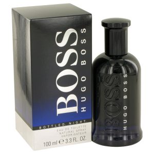 Boss Bottled Night by Hugo Boss Eau De Toilette Spray 3.3 oz (Men)
