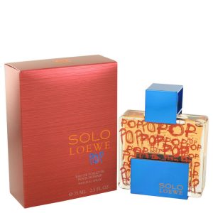 Solo Loewe Pop by Loewe Eau De Toilette Spray 2.5 oz (Men)