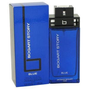 Bogart Story Blue by Jacques Bogart Eau De Toilette Spray 3.4 oz (Men)