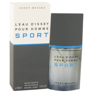 L'eau D'Issey Pour Homme Sport by Issey Miyake Eau De Toilette Spray 1.7 oz (Men)