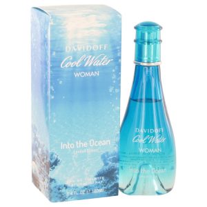 Cool Water Into The Ocean by Davidoff Eau De Toilette Spray 3.4 oz (Women)