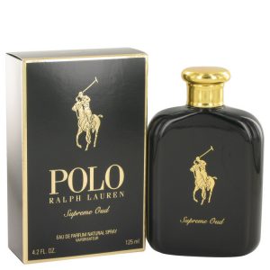 Polo Supreme Oud by Ralph Lauren Eau De Parfum Spray 4.2 oz (Men)