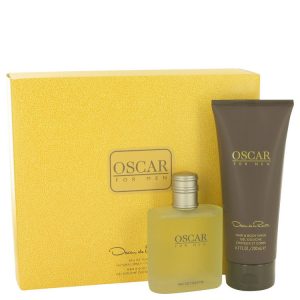 OSCAR by Oscar de la Renta Gift Set -- 3.4 oz Eau De Toilette Spray + 6.7 oz Hair & Body Wash (Men)
