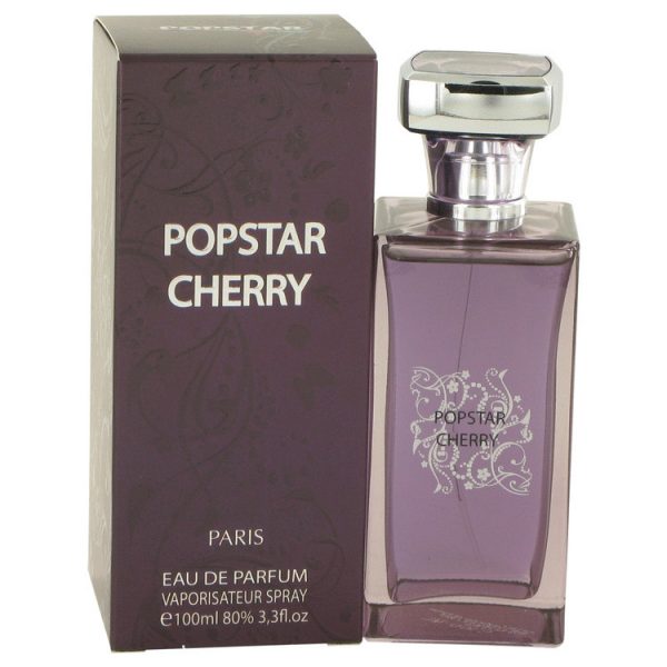 Popstar Cherry by Parfums Pop Star Eau De Parfum Spray 3.3 oz (Women)