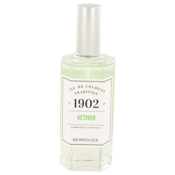 1902 Vetiver by Berdoues Eau De Cologne Spray (Unisex) 4.2 oz (Women)