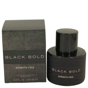 Kenneth Cole Black Bold by Kenneth Cole Eau De Parfum Spray 3.4 oz (Men)