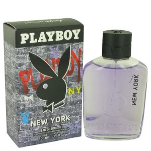 Playboy Press To Play New York by Playboy Eau De Toilette Spray 3.4 oz (Men)