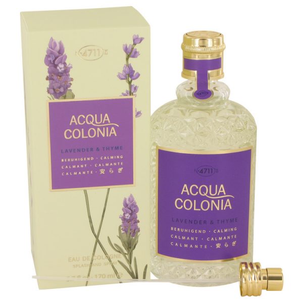 4711 ACQUA COLONIA Lavender & Thyme by Maurer & Wirtz Eau De Cologne Spray (Unisex) 5.7 oz (Women)