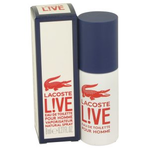 Lacoste Live by Lacoste Mini EDT Spray .27 oz (Men)