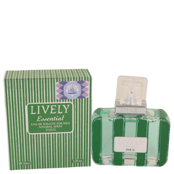 Lively Essential by Parfums Lively Eau De Toilette Spray 3.3 oz (Men)