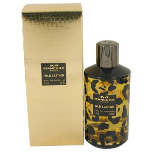 Mancera Wild Leather by Mancera Eau De Parfum Spray (Unisex) 4 oz (Women)