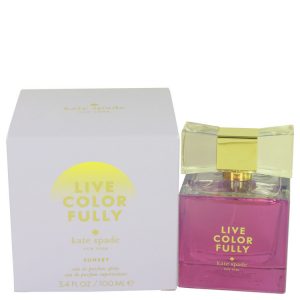 Live Colorfully Sunset by Kate Spade Eau De Parfum Spray 3.4 oz (Women)