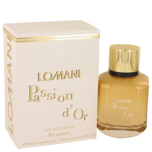 Lomani Passion D'or by Lomani Eau De Parfum Spray 3.3 oz (Women)