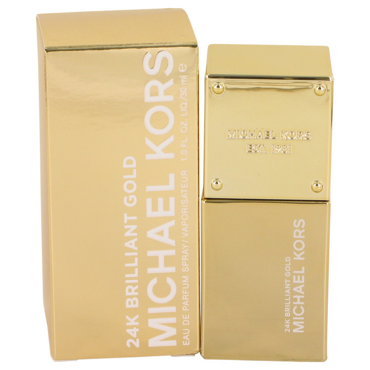 Michael Kors 24K Brilliant Gold by Michael Kors Eau De Parfum Spray 1 ...
