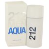 212 Aqua by Carolina Herrera Eau De Toilette Spray 3.4 oz (Men)