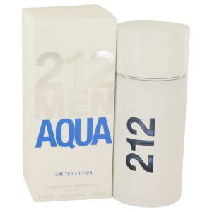 212 Aqua by Carolina Herrera Eau De Toilette Spray 3.4 oz (Men)