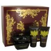 Crystal Noir by Versace Gift Set -- 1.7 oz Eau De Toilette Spray + 1.7 oz Body Lotion + 1.7 oz Shower Gel (Women)