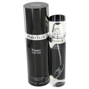 Perry Black by Perry Ellis Eau De Toilette Spray (Tester) 3.4 oz (Men)