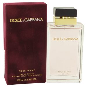 Dolce & Gabbana Pour Femme by Dolce & Gabbana Gift Set -- 3.4 oz Eau De Parfum Spray + 3.4 oz Shower Gel + 3.4 oz Body Lotion (Women)